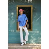 Marisse Women's Shirt L-Ko-4643 L.Blue Mel | shoptok.hr