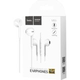 hoco. Slušalke z mikrofonom, 3,5 mm, dolžina kabla 1,2 m, bele - M55 Memory sound White | Shoptok.si