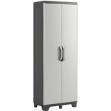 Keter Omara s policami Gear črna in siva 182 cm | Shoptok.si