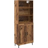  Highboard Staro drvo 69,5 x 34 x 180 cm Konstruirano drvo | shoptok.hr