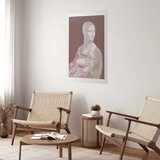  Plakat - Pastel Lady 60x90 Bez okvira s margom | shoptok.hr