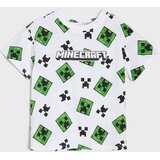 Sinsay Pamučna loose majica s printom Minecraft | shoptok.hr