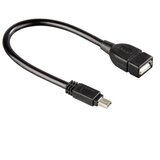 Hama USB kabl, mini USB-B muški na USB-A ženski, 15cm | Eponuda.com