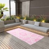 Furnova Zunanja preproga ARAKIL roza 120x180 cm PP, (21930675) | Shoptok.si