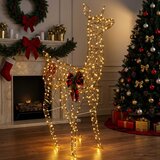  3D Božićni irvas LOVIISA 200 LED lampica Topla bijela | shoptok.hr