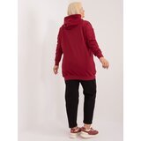 BASIC Feel Good Sweatshirt-RV-BL-6338.19X-burgundy | Shoptok.si