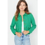 Trendyol Green Pocket Detailed Jacket Cene