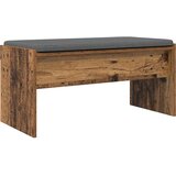  Klupa za hodnik s jastukom Staro drvo 83 x 38 x 40 cm | shoptok.hr