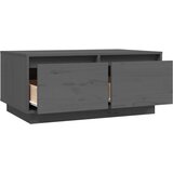  Stolić za kavu sivi 80 x 50 x 35 cm od masivne borovine | shoptok.hr