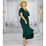 Pri Airy maxi dress with ruffles and waist tie STELLA | shoptok.hr