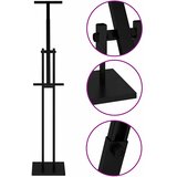  Stalci za sajmove 2 pcs Crna 26,5 x 26,5 x 150 cm Čelik | shoptok.hr