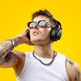 Niceboy stellar - bežične slušalice sa mikrofonom i prigušiva buke (anc), 400 mah, IPX4, crne | Eponuda.com