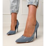 D/CEO Blue denim high-heeled pumps Emmila | shoptok.hr