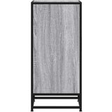 vidaXL Komoda boja hrasta sonome 35,5x35x76 cm konstruirano drvo metal | shoptok.hr
