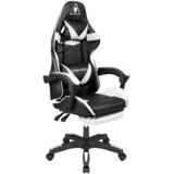  Kruger&Matz GX-150 gejmerska stolica crno-bijela | shoptok.hr