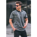 Madmext Smoky Patterned Polo Neck Men's T-Shirt 6080 Cene