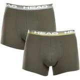 Head 2PACK Men's Boxer Shorts Green