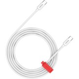 Canyon cable CC60AB C-C 60W Braided 1.2m White Cene