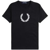 Fred Perry Majice s kratkimi rokavi - Črna Cene