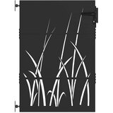  Vrtna vrata Crna 85 x 150 cm Čelik s praškastim premazom | Eponuda.ba