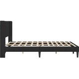  Okvir za krevet s uzglavljem Crna 120 x 190 cm Baršun - Crna 120 x 190 cm | shoptok.hr