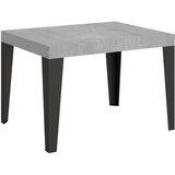 Itamoby   Flame (80x120/204 cm) - siva, barva nog: antracit - raztegljiva jedilna miza, (20842157) Cene