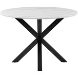Actona blagovaonski stol s mramornom pločom Heaven, ⌀ 110 cm | shoptok.hr
