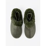 Shelvt Dark green boots a'la snow boots with fur | Shoptok.si