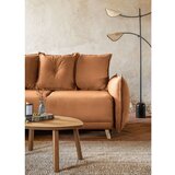 Miuform Ciglasta sklopiva kutna garnitura od samta (s lijevim kutom) Lazy Lukka – | shoptok.hr
