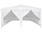Šator za zabave Bijelo 400 x 400 x 266 cm Polietilen | shoptok.hr