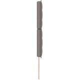  Uzglavlje Sivo-smeđa 180 cm tkanina | shoptok.hr