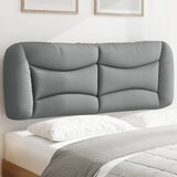 vidaXL Vzglavna stranica svetlo siva 120 cm blago Cene