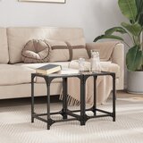  Stolići s prozirnom staklenom površinom 2 kom 30x30x40 cm čelik | shoptok.hr