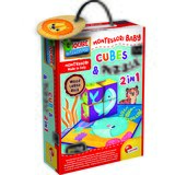Lisciani Montessori Wood puzzle i kocke 2u1, 28 dijelova Cijene