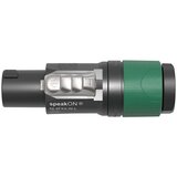 Neutrik 4-polni kabelski priključek 10 do 16 mm speakON z vijačnim priključkom, Črna / Zelena, (5000218674) | Shoptok.si