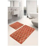 Mila Home Od samta kupaonske prostirke u setu 2 kom boja terakote 60x100 cm – | shoptok.hr