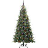  Umetno Zložljivo Božično Drevo Zelena 240 cm PE in PVC, (5000065895) | Shoptok.si