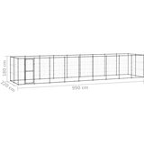  Vanjski kavez za pse čelični 21 78 m² | shoptok.hr