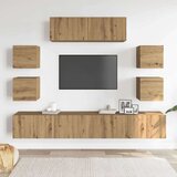  tv omara 7-delna stenski artisan hrast inženirski les, (21703822) | Shoptok.si