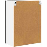 vidaXL Viseča omarica s polico Riga Črna Orehovina 60 x 31 x 80 cm | Shoptok.si