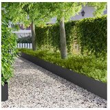 vidaXL Ograda oko Travnjaka 10 kom. 100 x 22 cm Čelik Crna - Crna 10 22 cm Cijene