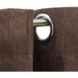  Zavjese za zamračivanje s prstenima 2 kom smeđe-sive 140x225 cm | shoptok.hr