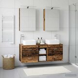  Set namještaja za kupaonicu 5 kom. Staro drvo | shoptok.hr