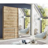 MID.YOU omara z drsnimi vrati, barve hrasta | Shoptok.si