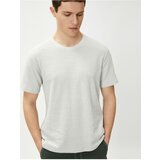 Koton T-Shirt - Gray - Regular fit Cene