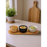 Sinsay Pladanj za posluživanje s tri zdjelice | shoptok.hr