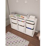 Hanah home višenamenska komoda bofi white | ePonuda.com