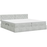  s od storage Svjetlosiva 200 x 200 cm Baršun | shoptok.hr