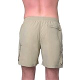GymBeam Men‘s Swim Cargo Shorts Olive