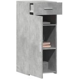  Komoda siva boja betona 40 x 42,5 x 93 cm od konstruiranog drva | shoptok.hr
